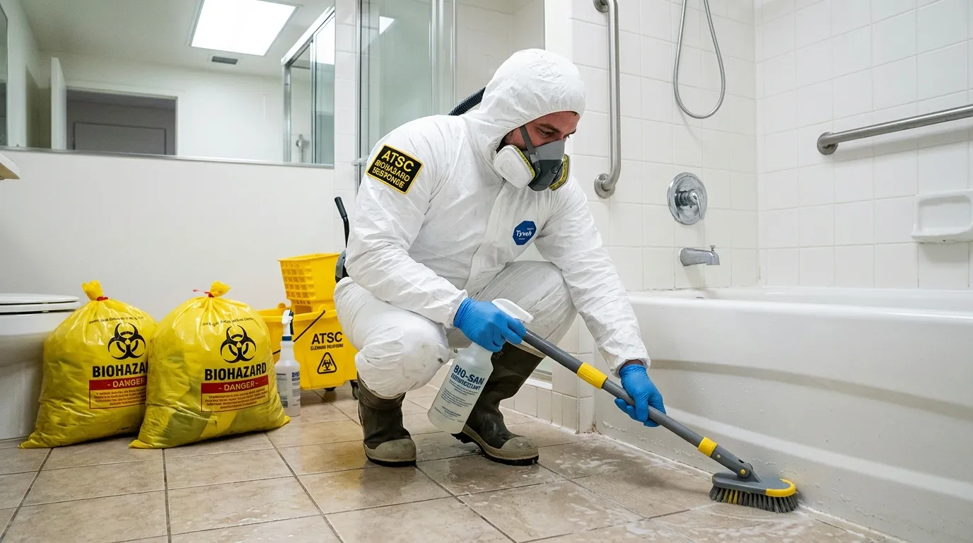Decontamination equipment deployed for Blood Cleanup in Tolleson